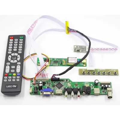 Kit de carte contrôleur pour LP171WP4-TLB1 LP171WP4-TLB2 LP171WP4-TLB3 1440X900 TV + HDMI + VGA + AV