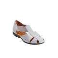 Women's The Cheryl Flat by Comfortview in Silver Metallic (Size 10 M)