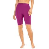 Plus Size Women's Swim Bike Short by Swim 365 in Fuchsia (Size 24) Swimsuit Bottoms