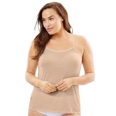 Plus Size Women's Modal Cami by Comfort Choice in Nude (Size 22/24) Full Slip