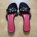 Kate Spade Shoes | Kate Spade Embellished Flats | Color: Black/Silver | Size: 6