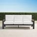 Calhoun Sofa with Cushions in Aluminum - Rain Peacock, Standard - Frontgate