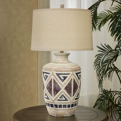 Ames Southwest Table Lamp Multi Earth , Multi Earth