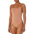 Seafolly Women's Stardust Square Neck Maillot Swimsuit, Brown (Bronze Bronze), 10