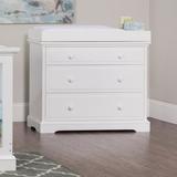 Child Craft Universal Changing Table Topper Wood in White | 4 H x 41.5 W x 17.75 D in | Wayfair F01792.20