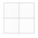 Geyer Instructional Products Easy Cling Graph - Coordinate Plane Wall Mounted Whiteboard | 24 H x 24 W x 0.1 D in | Wayfair 181300