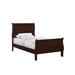 Ellington Twin Panel Bed in Cherry - Picket House Furnishings B.11455.TB