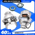 Automotivo EVOX-R 2.0 pour Hella 4 bi-xénon projecteur lentille phare remplacement projie bi xenon