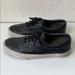 Vans Shoes | Men Vans Leather Classic Shoes Size 12 | Color: Black | Size: 12