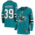 Women's Fanatics Branded Logan Couture Teal San Jose Sharks Breakaway Home Player Jersey