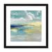 Joss & Main Ocean View by Tava Studios - Painting Print Paper, Wood in Blue/Green/Yellow | 18.25 H x 18.25 W x 0.75 D in | Wayfair 36857-01