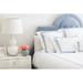 My Chic Nest Amanda Panel Headboard Upholstered/Velvet/Polyester/Linen/Cotton in Gray | 64 H x 64 W x 5 D in | Wayfair