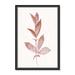 Joss & Main Red Leaf II by Tara Studios - Painting Print Canvas in Red/White | 19.5 H x 13.5 W x 2 D in | Wayfair 40043-01