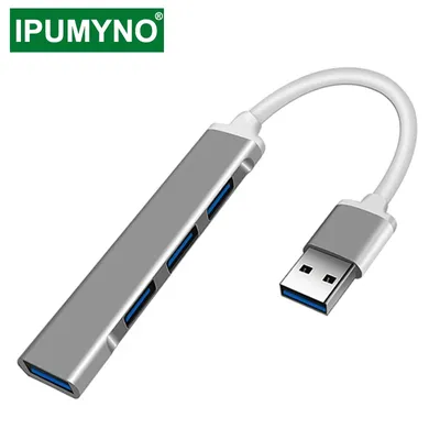 Séparateur USB HUB 3.0 2.0 Type C 3.1 Multi 4 ports OTG pour Lenovo Xiaomi Macbook Pro Air