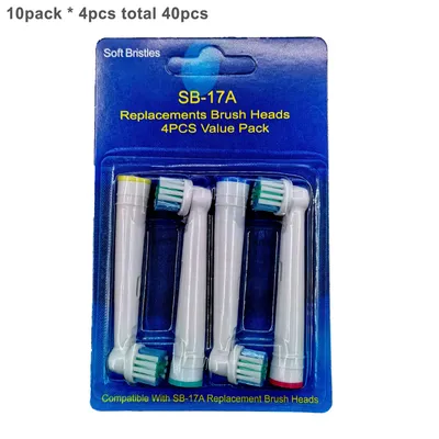 Têtes de brosse à dents de rechange VIP Tu Oral A B brosse à dents électrique têtes de brosse