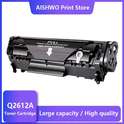 Cartouche de toner pour imprimante HP Q2612A q2612 12a 2612 2612a LaserJet 1010 1012 1015