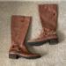 Nine West Shoes | Brown “Leather” Riding Boots | Color: Brown | Size: 8.5