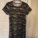 Lularoe Dresses | Lularoe Carly Dress- Size Xs. Nwot. | Color: Black/White | Size: Xs