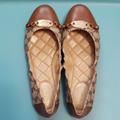 Coach Shoes | Coach Flat Shoes | Color: Brown/Tan | Size: 6.5