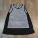 Athleta Tops | Athleta Striped Valley Tank Top | Color: Black/Gray | Size: S