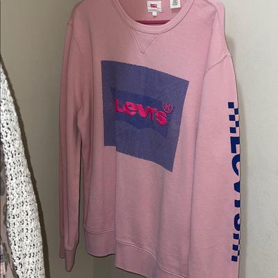 Levi's Sweaters | Brand New Levi’s Sweatshirt Size M | Color: Blue/Pink | Size: M