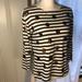 J. Crew Tops | J. Crew Striped Bronze Foil Polka Dot Shirt | Color: Blue/Gold | Size: S