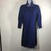 Athleta Dresses | Athleta Merino Wool Turtleneck Dress Size Medium | Color: Blue | Size: M
