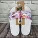 Nike Shoes | Nike Benassi Jdi Floral Print Women’s Sizes | Color: Pink/White | Size: Various