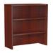 Winston Porter Nabil 36" H x 36" W Desk Hutch, Wood in Brown/Red | 36 H x 36 W x 14 D in | Wayfair RDBS9669 34519842