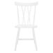 Birch Lane™ Porschia Cross Back Side Chair in Black Wood in Gray | 36 H x 21 W x 20 D in | Wayfair E4374BA2383E4B7C89A8BECAEAA2FB66