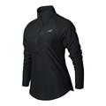 New Balance Sport Spacedye Half Zip, Women, Black, L