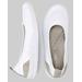 Appleseeds Women's Easy Spirit Glitz Slip-On Sneaker - White - 9 - Medium