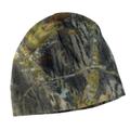 Port Authority C901 Camouflage Fleece Beanie Hat in Mossy Oak size OSFA | Polyester