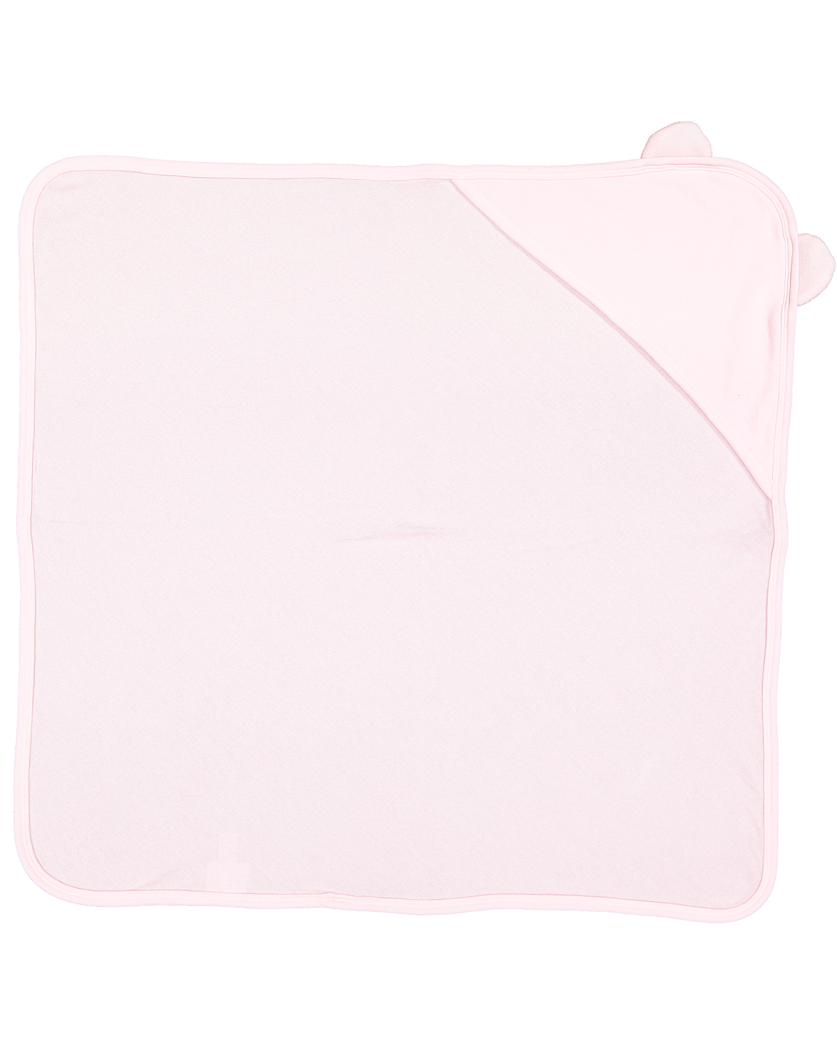 Rabbit Skins RS1013 Infant Hooded Towel With Ears in Ballerina | Cotton/Polyester Blend LA1013, 1013