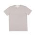 LAT 6991 Men's Harborside Melange Jersey T-Shirt in Grey size Large | Ringspun Cotton LA6991