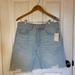 Free People Skirts | Nwt Free People Denim Skirt | Color: Blue | Size: 10