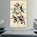ARTCANVAS Townsend's Warbler Arctic Blue-Bird Western Blue-Bird by James Audubon - 3 Piece Wrapped Canvas Painting Print Set Canvas | Wayfair