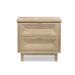 Brownstone Furniture Chambers 2 - Drawer Nightstand brownWood | 27 H x 28 W x 19 D in | Wayfair CH105B