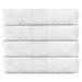 Lavish Touch 24 Piece Egyptian-Quality Cotton Bath Towel Set in White | 27 W in | Wayfair 3166