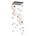 Hubbardton Forge Abacus 10 - Light Cluster Globe LED Pendant Glass in White | 100 H x 35.5 W x 27.2 D in | Wayfair 139051-LED-STND-20-GG0694