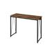 Inbox Zero Pearson Desk Wood/Metal in White/Brown | 48 H x 47 W x 19 D in | Wayfair 56D2E3C8B2714DB28CF5BD98140180E6