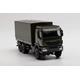 herpa 746762 Iveco Trakker 6x6 Pritsche/Plane Bundeswehr in Miniatur zum Basteln Sammeln und als Geschenk, Mehrfarbig