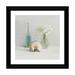 East Urban Home Light White Flower Spa by Danhui Nai - Painting Print in Blue/Brown/Green | 24 H x 24 W in | Wayfair