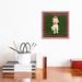 East Urban Home Santa's Little Helper II by Andi Metz - Print Canvas in Green/Red/White | 12 H x 12 W x 1.5 D in | Wayfair