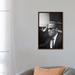 East Urban Home Malcolm X (1925-1965) by Marion Trikosko - Print Canvas, Wood in Black/White | 26 H x 18 W x 1.5 D in | Wayfair