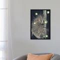 East Urban Home Glowsticks by Maggie Vandewalle - Painting Print Canvas in Gray/Green | 26 H x 18 W x 1.5 D in | Wayfair