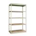 Hallowell Rivetwell Single Rivet Boltless 5 Shelf Shelving Unit Starter Wire/Metal in White | 84 H x 36 W x 24 D in | Wayfair SRS362484-5SP