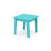 Sol 72 Outdoor™ Sol 72 End Table Plastic/Acrylic in Blue | 17 H x 18.25 D in | Wayfair 8A837D96B4A246659E2C036EEA4AC43E