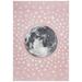 White 24 x 0.59 in Indoor Area Rug - Isabelle & Max™ Auxvasse Pink/Gray Area Rug | 24 W x 0.59 D in | Wayfair 77ADC6AA54544E3C920639A623FBFFB2