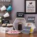 Loon Peak® Tabletop Wood Mini Chalkboard in Black | 5 H x 6 W x 2.25 D in | Wayfair 213426B307D043C0AD13390E76619AF3